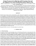 Cover page: Design framework for high-speed 3D scanning tools and development of an axial focusing micromirror-based array