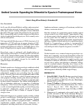 Cover page: Urethral Caruncle: Expanding the Differential for Dysuria in Postmenopausal Women