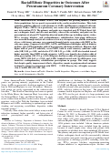 Cover page: Racial/Ethnic Disparities in Outcomes After Percutaneous Coronary Intervention