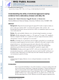 Cover page: Understanding the utility of emotional approach coping: evidence from a laboratory stressor and daily life