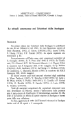 Cover page: Le attuali conoscenze sui Tricotteri della Sardegna