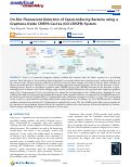 Cover page: On-Site Fluorescent Detection of Sepsis-Inducing Bacteria using a Graphene-Oxide CRISPR-Cas12a (GO-CRISPR) System.