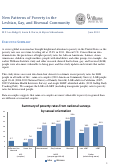 Cover page: New Patterns of Poverty in the Lesbian, Gay, and Bisexual Community