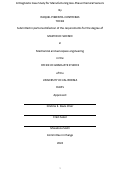 Cover page: A Diagnostic Case Study for Manufacturing Gas-Phase Chemical Sensors