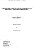 Cover page: Diagnostic Structural Health Assessment Through Layered Integration of Non-destructive Imaging Data