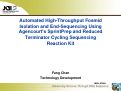 Cover page: Automated High-Throughput Fosmid Isolation and End-Sequencing Using Agencourt's SprintPrep and Reduced Terminator Cycling Sequencing Reaction Kit