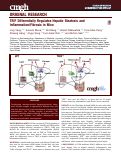 Cover page: TRIF Differentially Regulates Hepatic Steatosis and Inflammation/Fibrosis in Mice