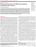 Cover page: Bursty gene expression and mRNA decay pathways orchestrate B cell activation.