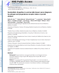 Cover page: Racial/Ethnic Disparities in Survival after Breast Cancer Diagnosis by Estrogen and Progesterone Receptor Status: A Pooled Analysis