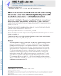 Cover page: Effect of an Educational Video to Increase Calls and Screening into an Anal Cancer Clinical Trial Among HIV+ Hispanics in PR: Results from a Randomized Controlled Behavioral Trial