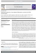 Cover page: Differential regulation of macrophage inflammatory activation by fibrin and fibrinogen