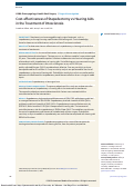 Cover page: Cost-effectiveness of Stapedectomy vs Hearing Aids in the Treatment of Otosclerosis