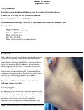 Cover page: Novel mutation in the fumarate hydratase gene in a patient with Reed syndrome