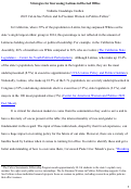 Cover page: Strategies for Increasing Latinas in Elected Office