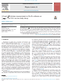 Cover page: H Λ 3 and H ‾ Λ ‾ 3 lifetime measurement in Pb–Pb collisions at s NN = 5.02 &nbsp;TeV via two-body decay