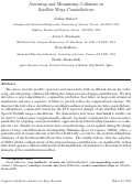 Cover page: Assessing and minimizing collisions in satellite mega-constellations