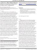 Cover page: Response to Comments on “High Altitude Pulmonary Edema in an Experienced Mountaineer. Possible Genetic Predisposition”