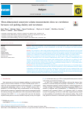 Cover page: Three-dimensional aneurysm volume measurements show no correlation between coil packing density and recurrence