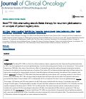 Cover page: NovoTTF-100A alternating electric fields therapy for recurrent glioblastoma: An analysis of patient registry data.