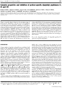 Cover page: Catalytic properties and inhibition of proline-specific dipeptidyl peptidases II, IV and VII