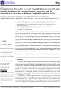 Cover page: Frankincense (Boswellia serrata) Extract Effects on Growth and Biofilm Formation of Porphyromonas gingivalis, and Its Intracellular Infection in Human Gingival Epithelial Cells.