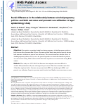 Cover page: RACIAL DIFFERENCES IN THE RELATIONSHIP BETWEEN ALCOHOL/PREGNANCY POLICIES AND BIRTH OUTCOMES AND PRENATAL CARE UTILIZATION: A LEGAL EPIDEMIOLOGY STUDY