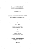 Cover page: The Influence of the Geometric and Physical Parameters on the Dispersion of Axisymmetric Waves in Composite Rods