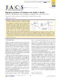 Cover page: Migratory Insertion of Carbenes into Au(III)–C Bonds