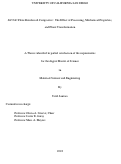 Cover page: SiC/SiC Fiber-Reinforced Composites: The Effect of Processing, Mechanical Properties, and Phase Transformation