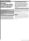 Cover page: Author Correction: Expanded encyclopaedias of DNA elements in the human and mouse genomes