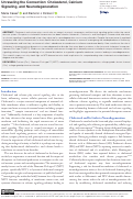 Cover page: Unraveling the Connection: Cholesterol, Calcium Signaling, and Neurodegeneration