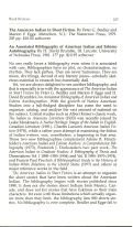 Cover page: The American Indian in Short Fiction. By Peter G. Beidler and Marion E Egge./ An Annotated Bibliography of American Indian and Eskimo Autobiography. By H. David Brumble, III.