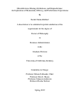 Cover page: Miscalibration, Missing Attributions, and Mispredictions: An Exploration of Momentum, Efficacy, and Performance Expectations