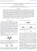 Cover page: 2D OR NOT 2D: THE EFFECT OF DIMENSIONALITY ON THE DYNAMICS OF FINGERING CONVECTION AT LOW PRANDTL NUMBER