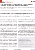 Cover page: Urine Galactomannan-to-Creatinine Ratio for Detection of Invasive Aspergillosis in Patients with Hematological Malignancies