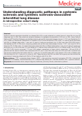 Cover page: Understanding diagnostic pathways in systemic sclerosis and systemic sclerosis-associated interstitial lung disease: A retrospective cohort study.