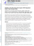 Cover page: Inhibition of the SRC Kinase HCK Impairs STAT3-Dependent Gastric Tumor Growth in Mice