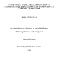 Cover page: Computing unstable 2-manifolds in 3-dimensional phase space by computing a volume curvature