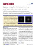 Cover page: Depolarized Scattering from Block Copolymer Grains Using Circularly Polarized Light