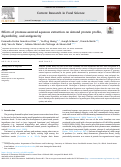 Cover page: Effects of protease-assisted aqueous extraction on almond protein profile, digestibility, and antigenicity