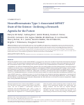 Cover page: Neurofibromatosis Type 1–Associated MPNST State of the Science: Outlining a Research Agenda for the Future