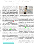 Cover page: SACSoN: Scalable Autonomous Control for Social Navigation