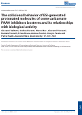 Cover page: Erratum: The collisional behavior of ESI‐generated protonated molecules of some carbamate FAAH inhibitors isosteres and its relationships with biological activity