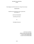 Cover page: Disentangling Coastal Carbon Reservoirs Using Carbon Isotopes