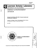 Cover page: Energy Use in Poland, 1970-1991: Sectoral Analysis and International Comparison