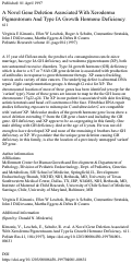 Cover page: A Novel Gene Deletion Associated With Xeroderma Pigmentosum And Type IA Growth Hormone Deficiency. 611