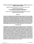 Cover page: Absolute measurement of absorption and scattering coefficients spectra of a multiply scattering medium