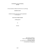 Cover page: A Test of the Role of Behavioral Factors for Asset Pricing