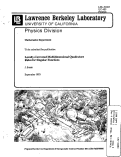 Cover page: Locally-Corrected Multidimensional Quadrature Rules for Singular Functions