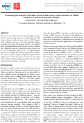 Cover page: Evaluating the Impacts of Weather Forecast Inaccuracy on Performance of Model Predictive Control for Dynamic Facades